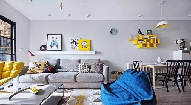 92㎡的四口之家, 还带阳光“小网吧”!