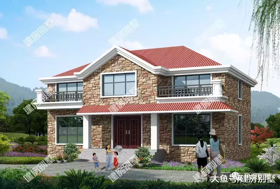 别墅装饰用文化石材料, 建出来的房子美的很耀眼