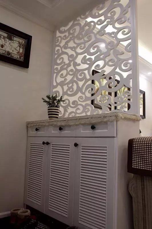 用鞋柜当隔断, 实用又美观! 何不试一试?