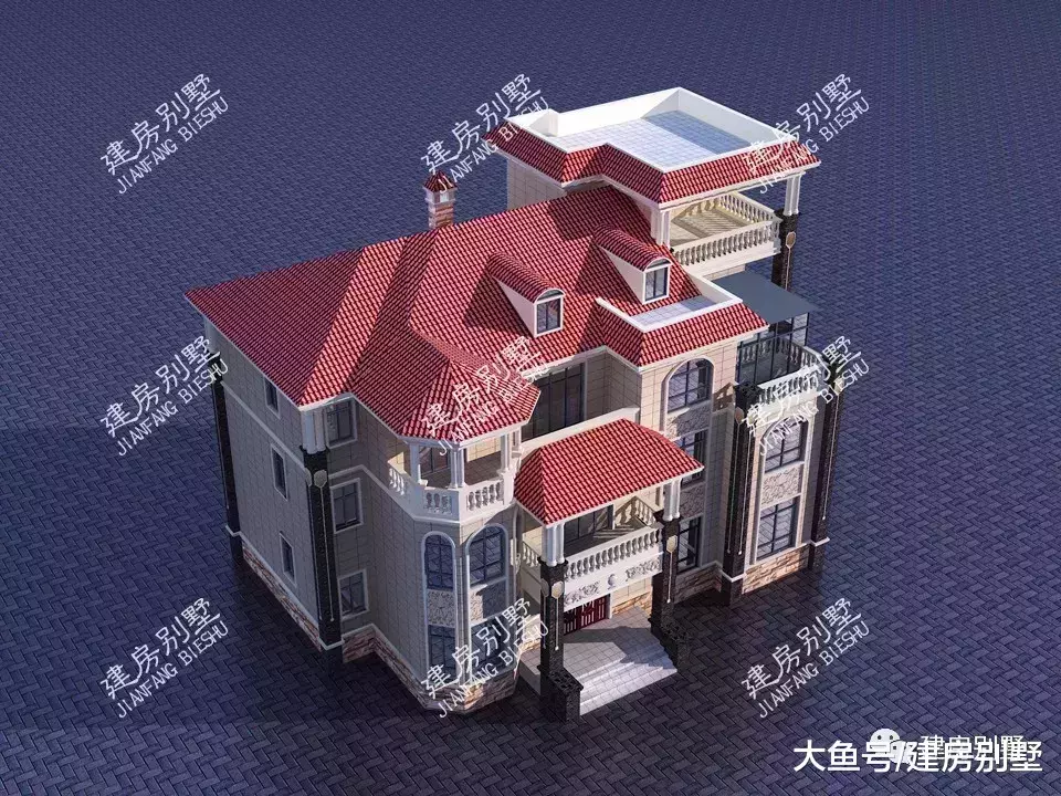 两栋豪华农村自建房户型, 建一栋在村里都能很风光了