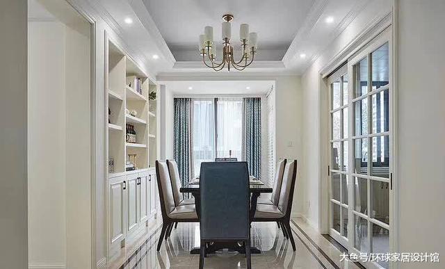 120㎡现代美式三居室, 大气简约, 尽显屋主的女王范儿!