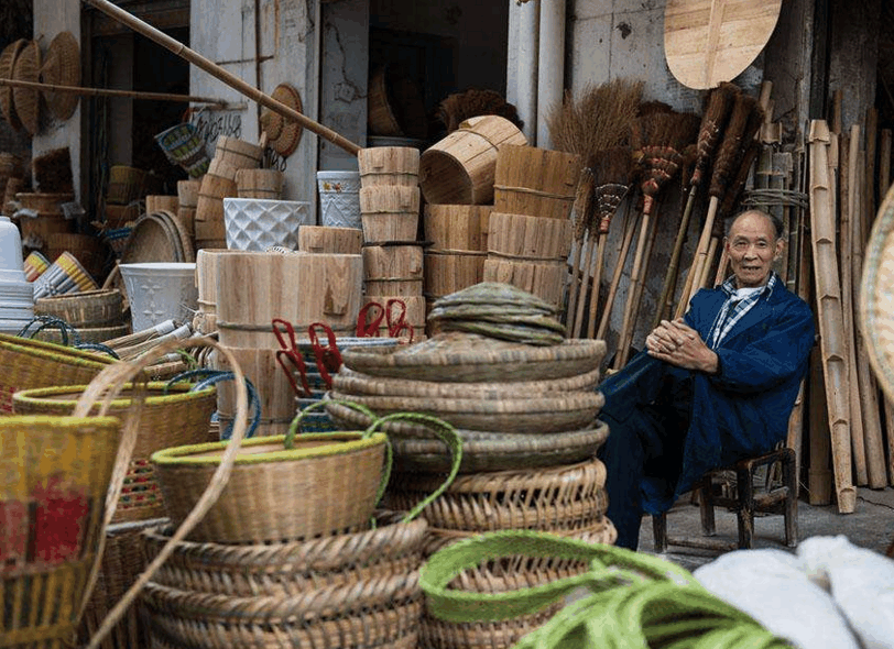 从竹编市场淘到的厨房“小物”, 件件环保实用又美观! 给大家晒晒