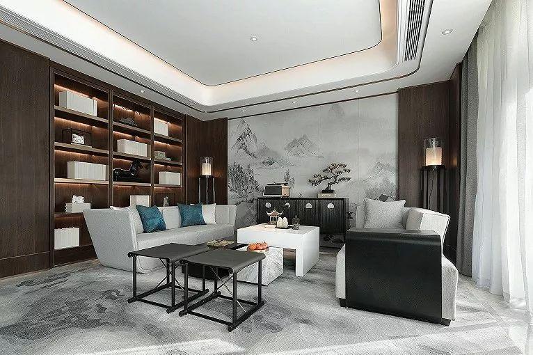 西安装修: 20万装130㎡古香风雅新中式风格, 没钱也可以高格调