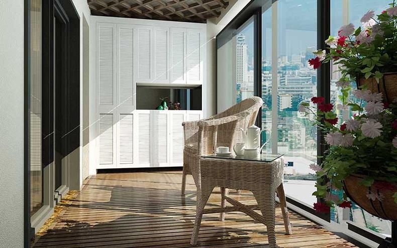 阳台晾晒衣物真浪费, 多种用途改造方案