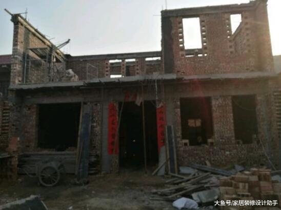 18万回农村自建两层小洋房, 外墙没装修就入住了, 朋友们看后直咂舌