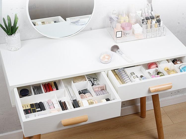 化妆品收纳的七种方法, 不仅防灰易拿, 而且看上去也很整洁!
