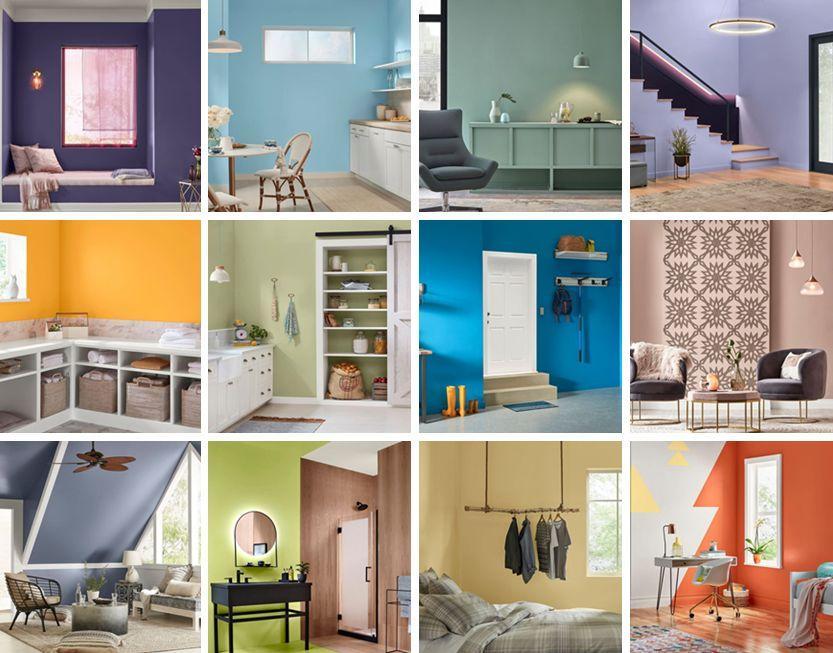 调色专家 Valspar 与 HGTV HOME 公布2019最新色彩趋势