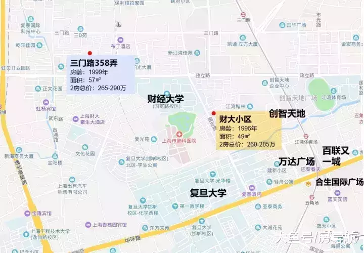 上海楼市这10年最炙手可热的楼盘之杨浦区
