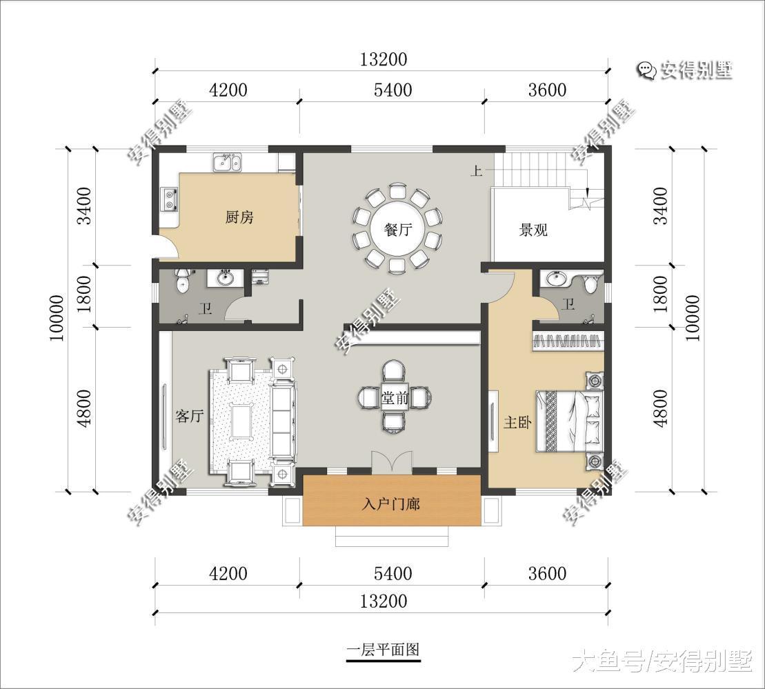 农村自建8套精品别墅设计图纸, 有中式欧式现代的, 有楼中楼大露台带车库的