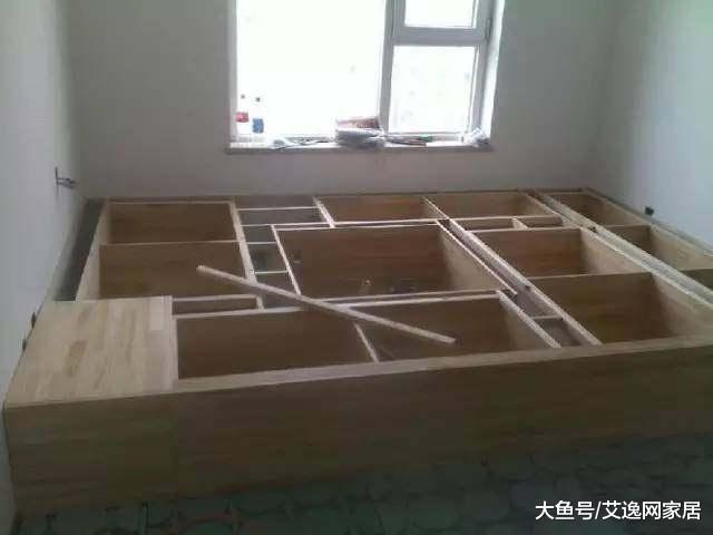 看了邻居家的箱体榻榻米, 媳妇非要自家也装个, 比衣柜都能装东西