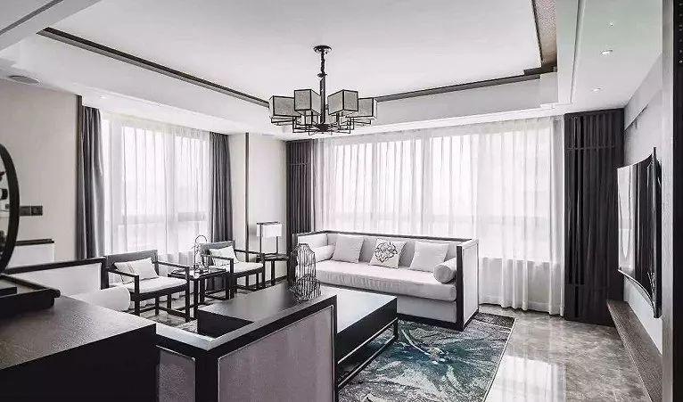 西安装修: 20万装130㎡古香风雅新中式风格, 没钱也可以高格调