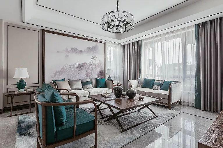 西安装修: 20万装130㎡古香风雅新中式风格, 没钱也可以高格调