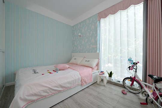 120平的三室两厅, 威尼斯般的清爽北欧风