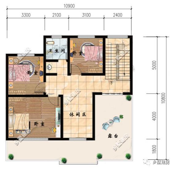 农村建别墅宅基地方正大有好处, 花的钱不多, 建出来却比人家美!
