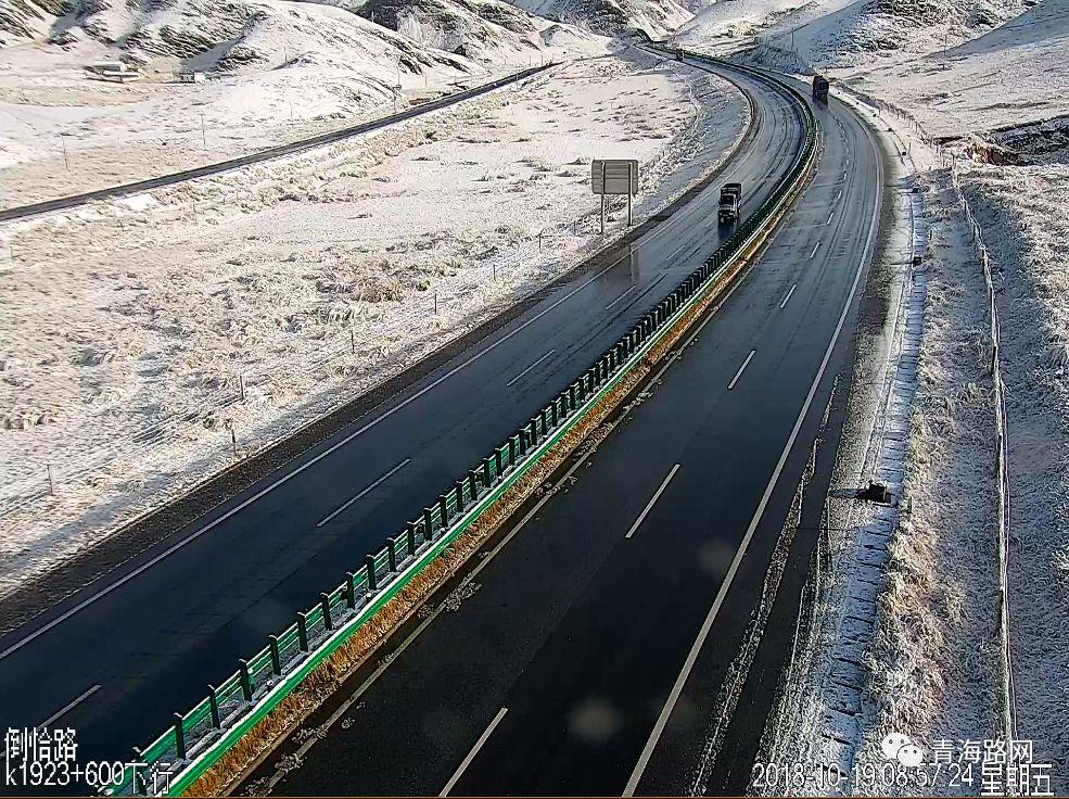 青海今天雨雪纷飞! 这里是最全的雪景图!
