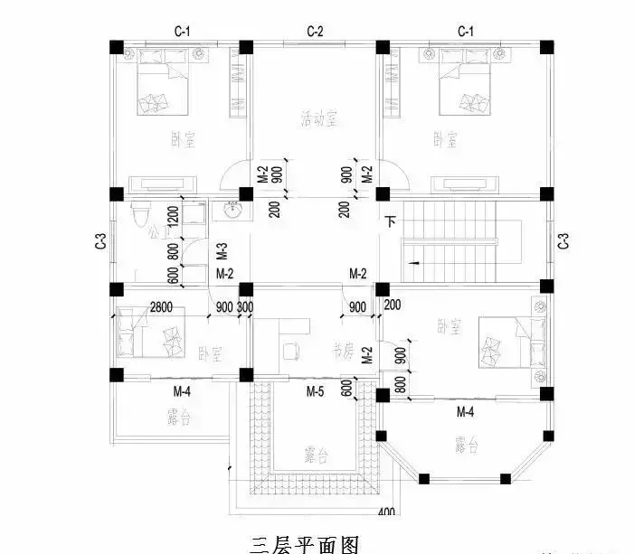 29万盖起三层带堂屋新农村别墅, 全村都说好!