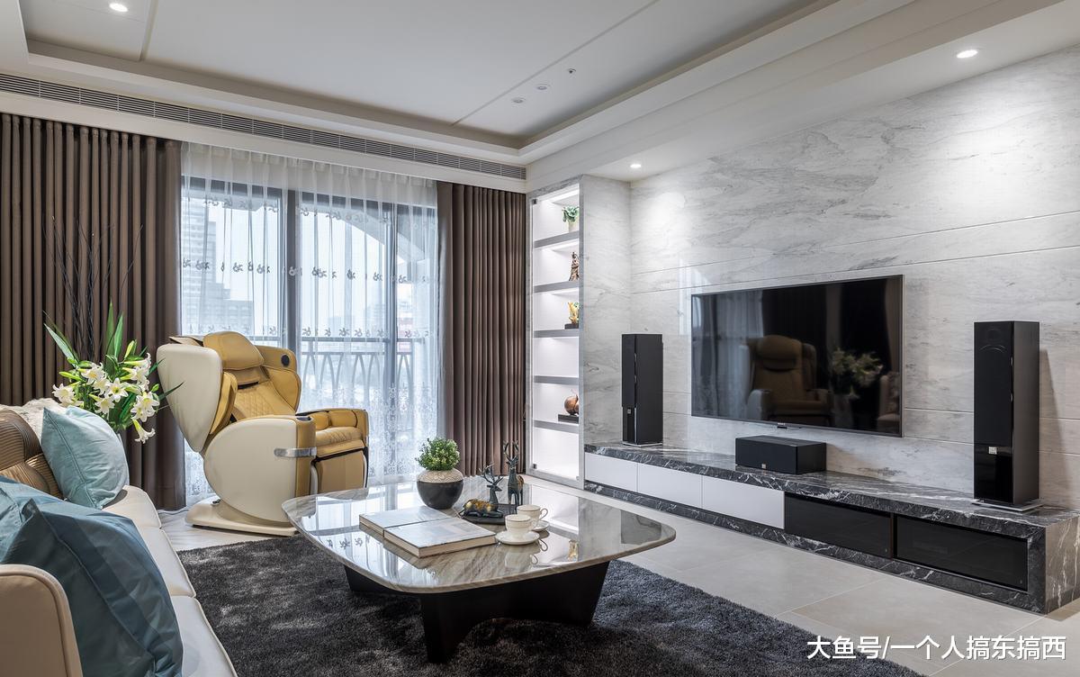 130㎡奢华风格大平米装修花了25万, 高端奢华优雅