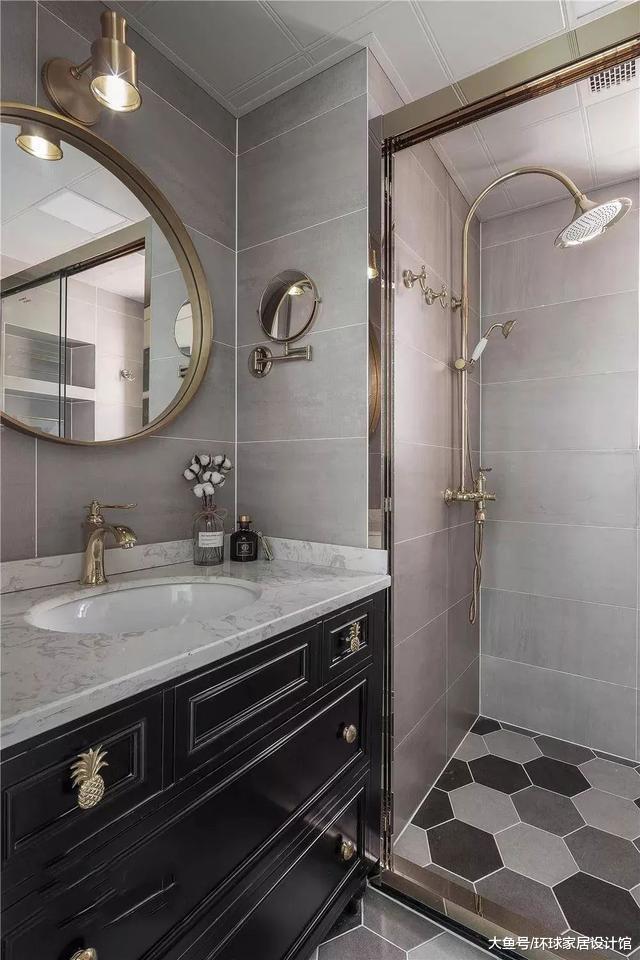 美女回国装新家, 100㎡美式两居室, 亲戚朋友全看呆了!