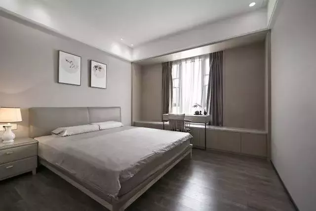 新中式风格家居装修设计, 128㎡装修案例, 实用功能为前提!