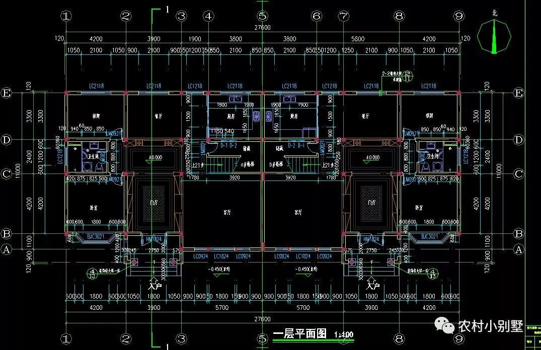 18套兄弟双拼农村别墅, 两兄弟一起建, 村里人见了都夸哥俩关系好