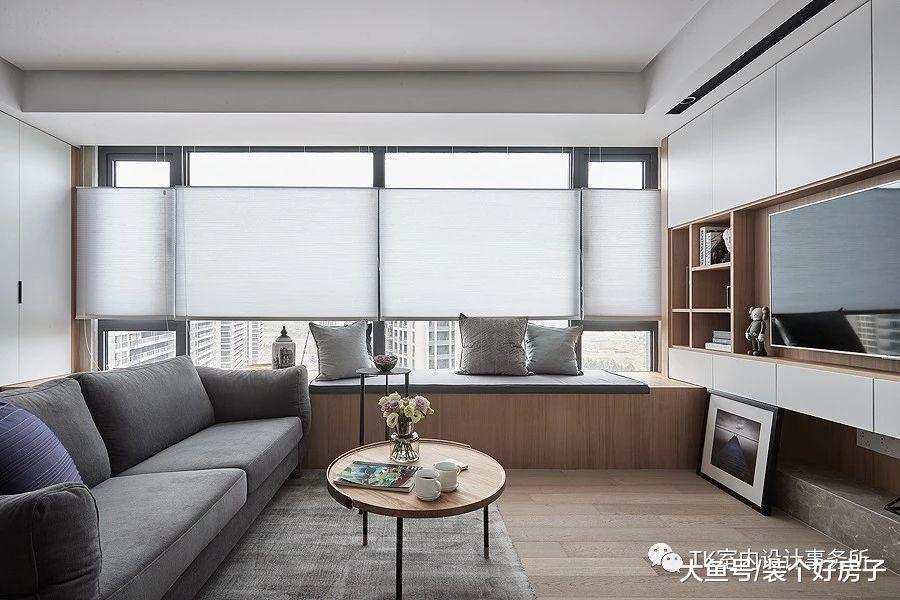 处女座建筑师打造89㎡简约风, 微尺寸改动就能高效利用空间!