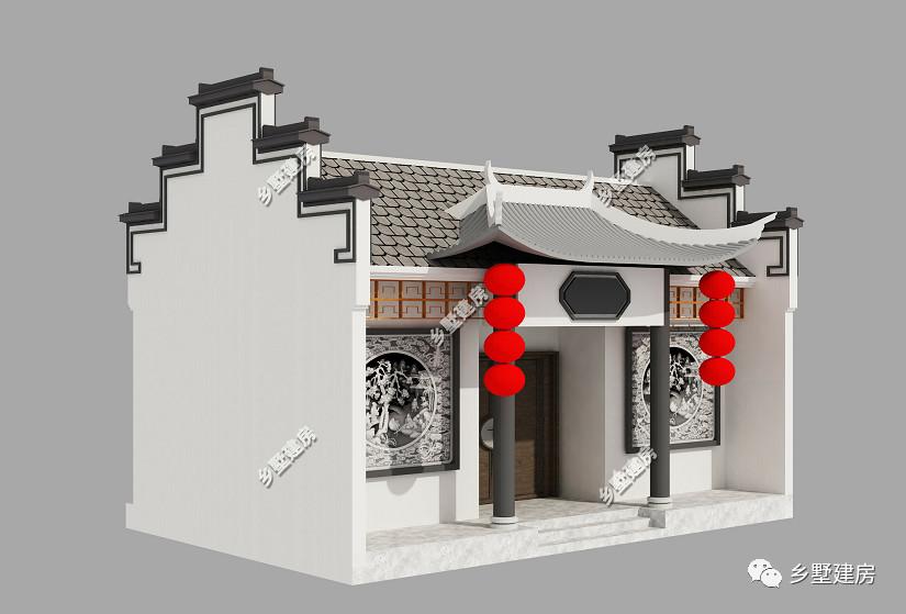 农村土豪花200万建新中式别墅, 网友直呼: 只能看看, 建不起!