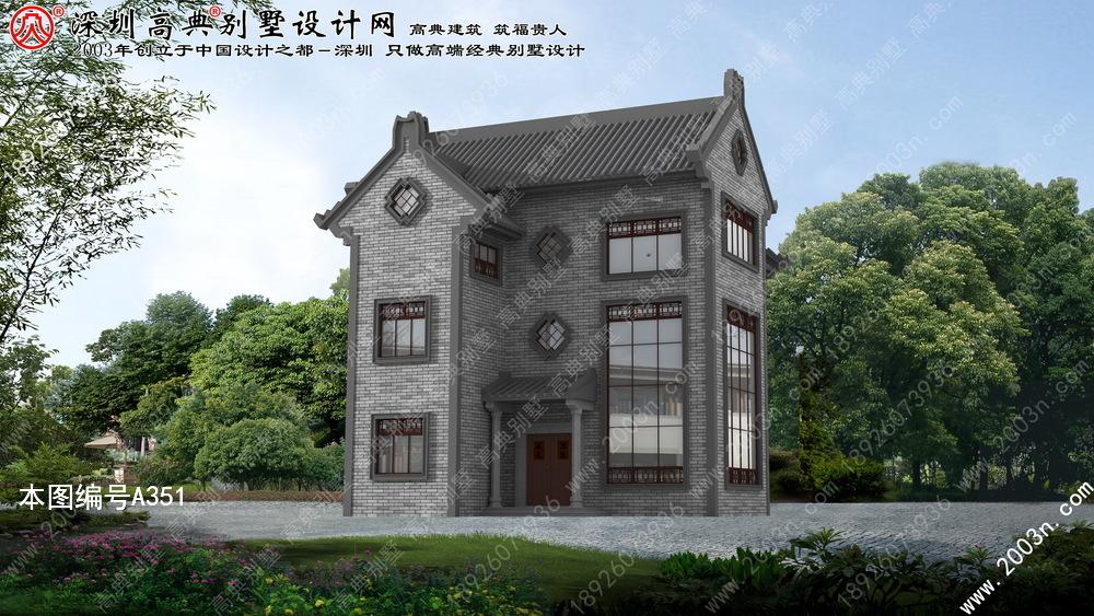 三层别墅全套设计图纸首层116平方米