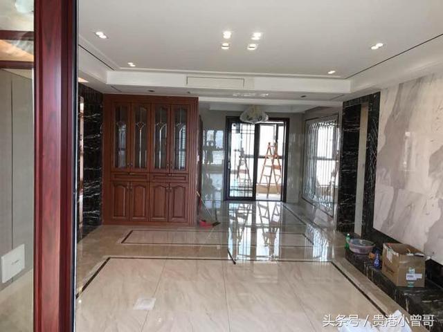 新房装修四个月, 花了90W, 斜边鞋柜特别实用, 电视墙真心漂亮!