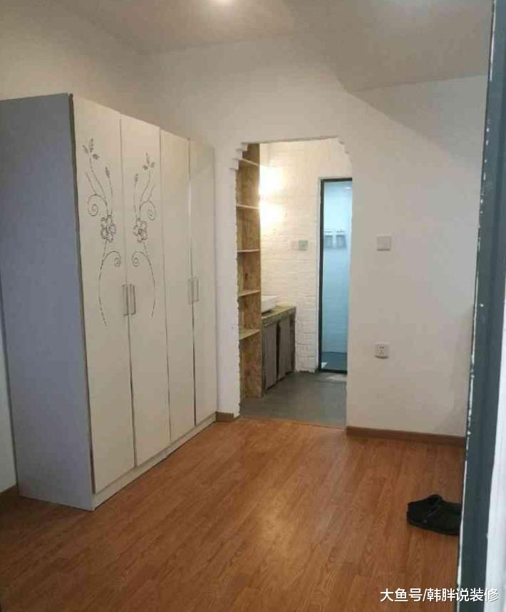 生活所迫购买50㎡小蜗居, 花3万穷装, 半毛坯装修让人眼前一亮