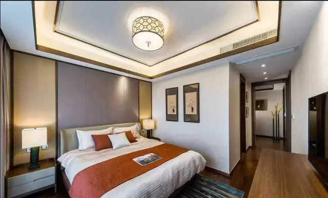 125㎡现代中式, 不笨重不老气, 却庄重高档!