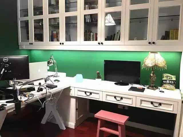 图省事石膏线简单绕一圈作电视背景墙, 没想到效果这么好