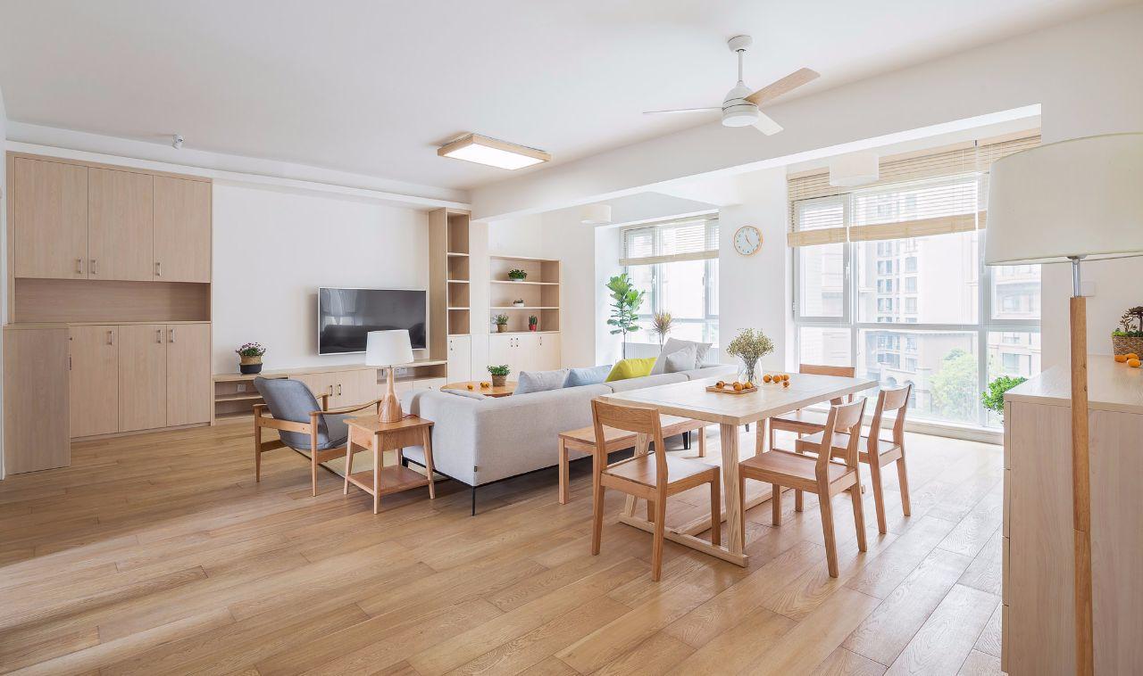 120平现代日式风格三室装修, 淡雅节制、禅意无穷!