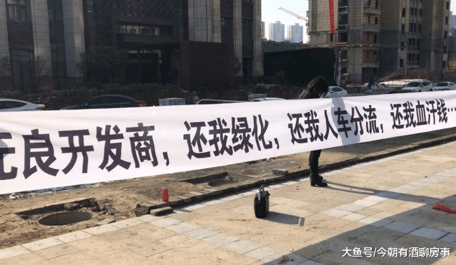 2019年第一天, 合肥这个项目开启了维权