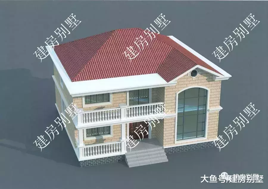 毛坯造价20多万的两层小别墅, 这么好的户型不下手太可惜