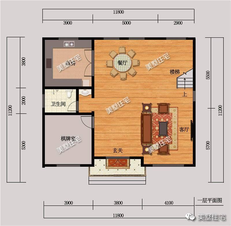 农村自建别墅, 这5款今年更火! 1带堂屋、2带院, 过年回家建一栋