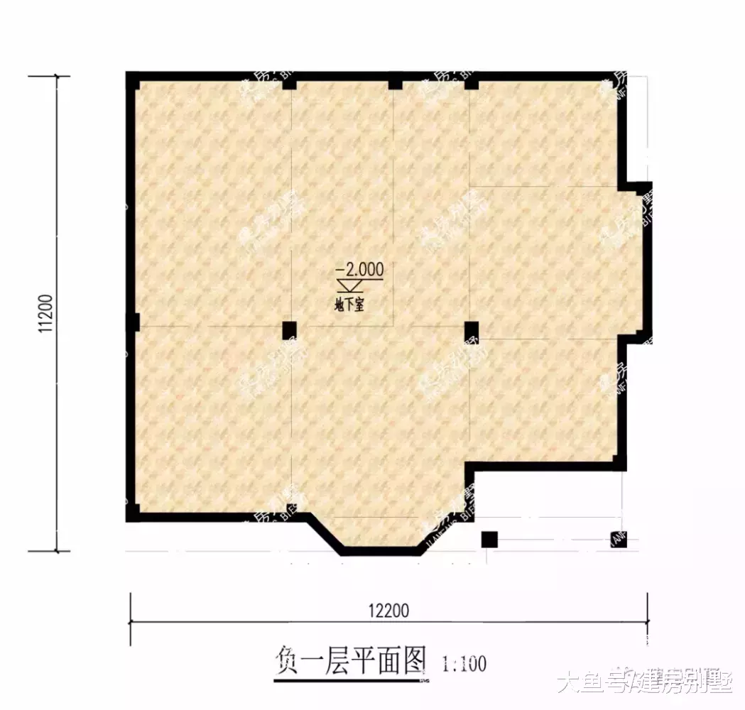 外观很相似的两栋自建房, 第二栋配地下室, 简直太赞了