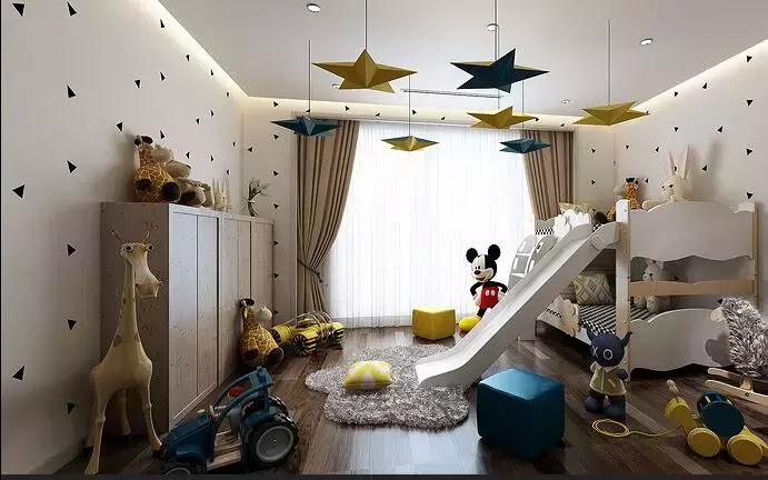 多款儿童房设计案例, 总是一款是你心水的款!