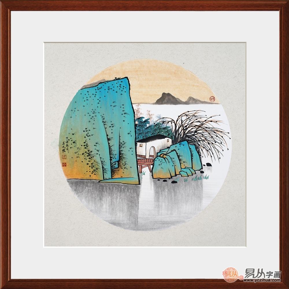 家居背景墙装饰画推荐: 装饰市场的绝对流行元素, 超赞的国画艺术!