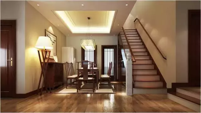 280平复式, 中式风简单实用为主 布置得很温馨