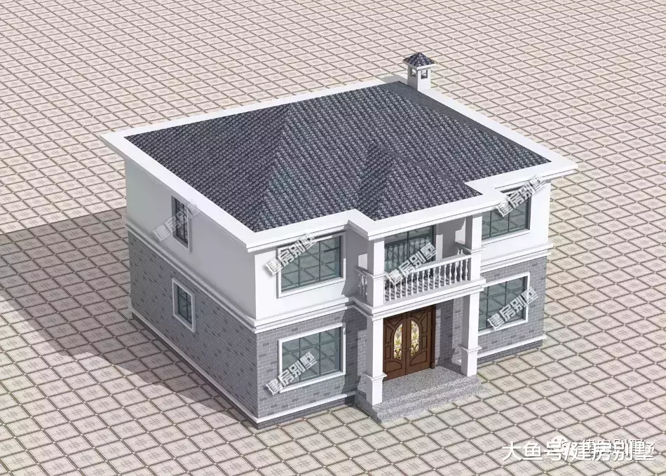论简单实用性, 我只服这栋两层自建房, 建起来仅23万