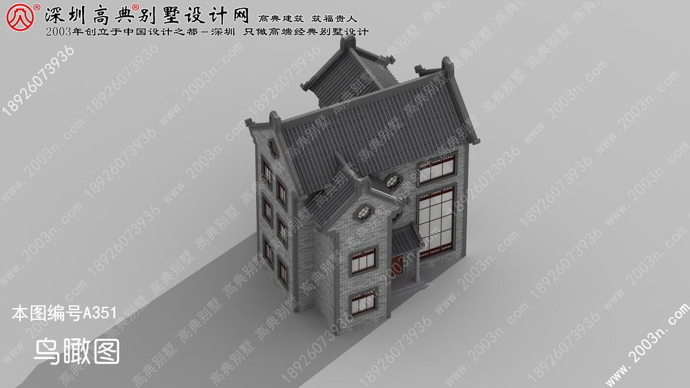 三层别墅全套设计图纸首层116平方米