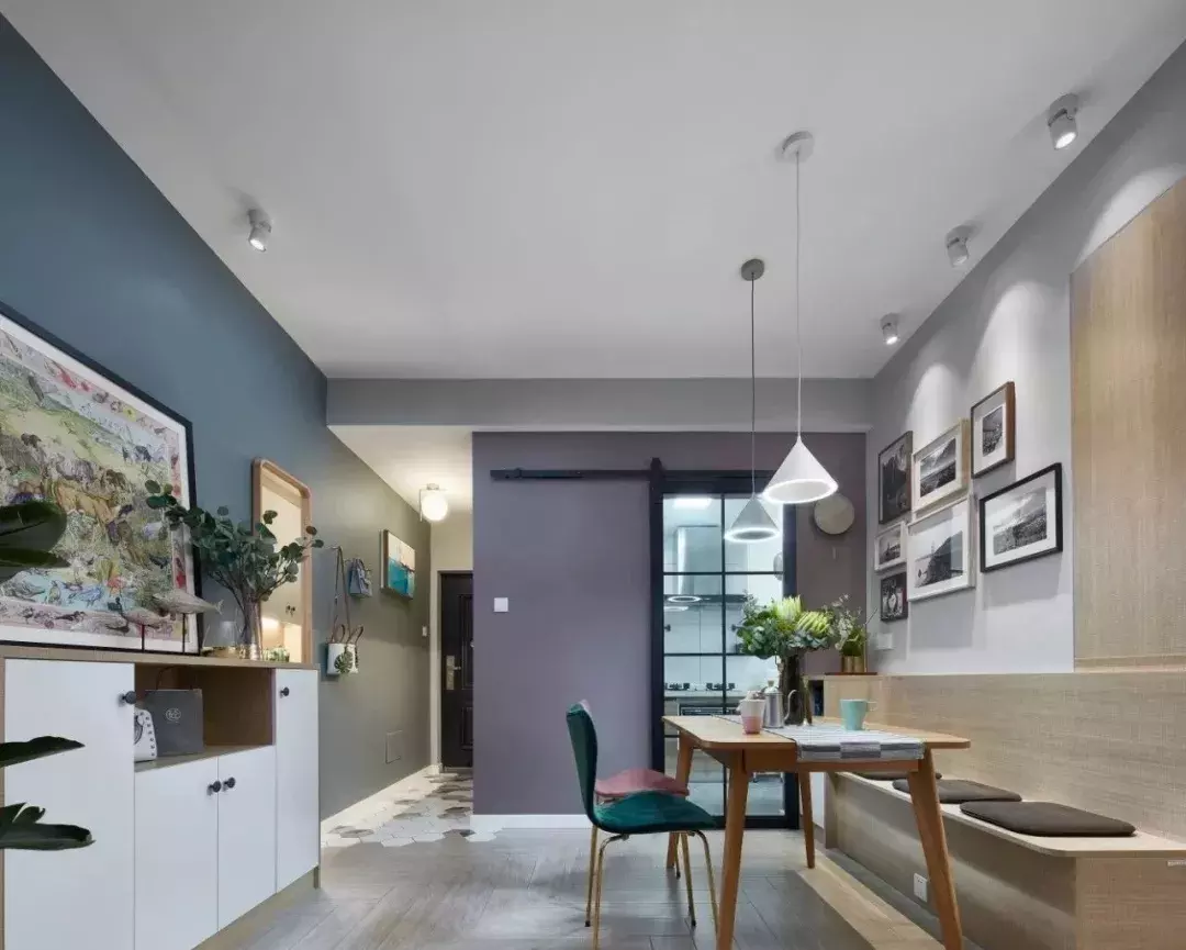 深圳的74平北欧风小户型二居室, 打造一个文艺小窝