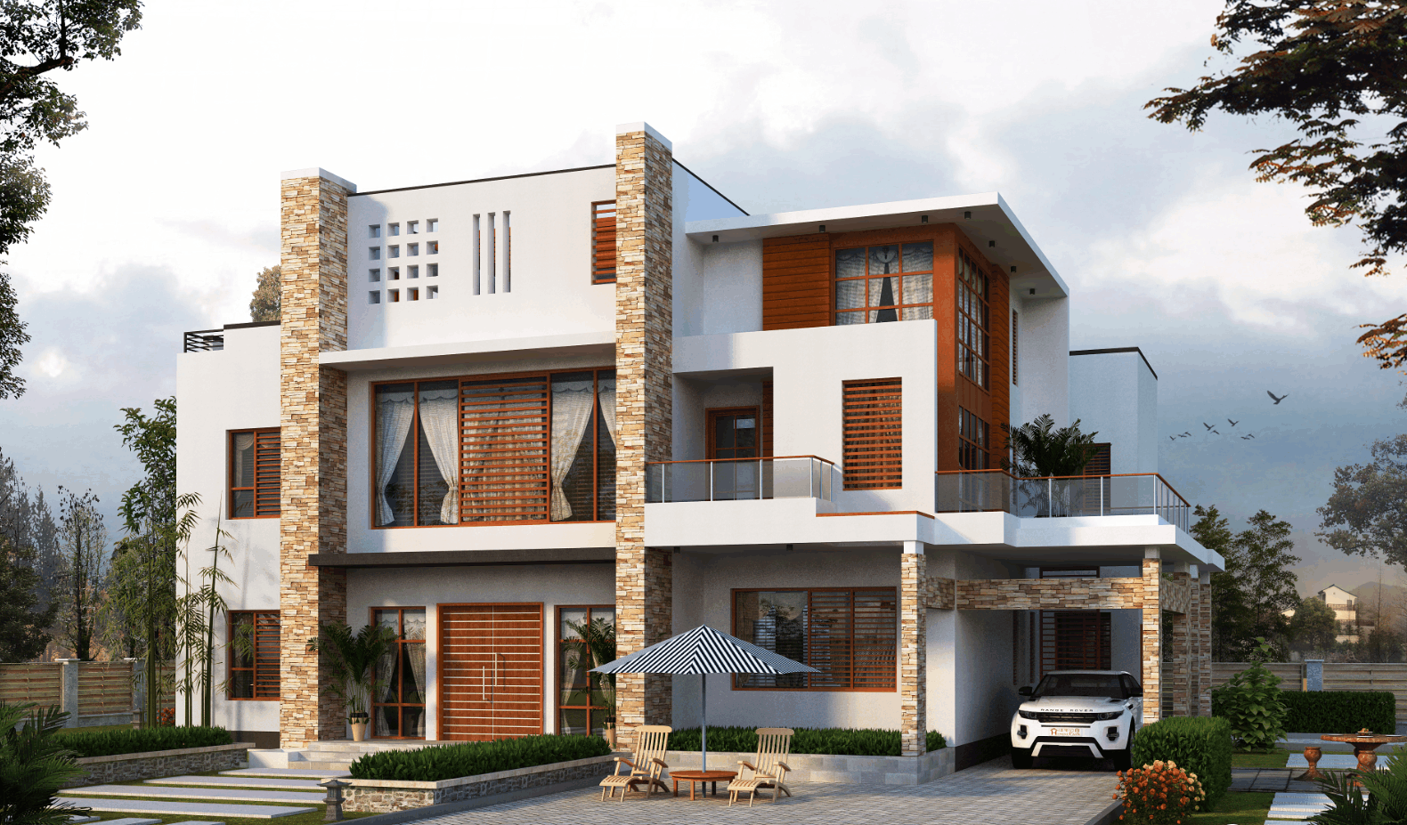 15款农村欧式别墅设计 , 原来农村房子可以这么好看!