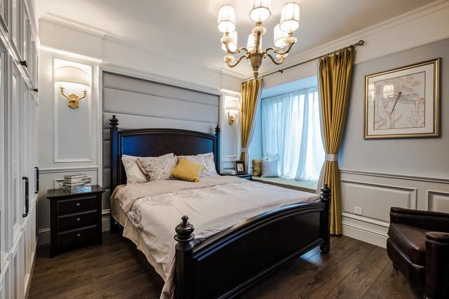 太原137㎡新房装修, 美式两居室, 客厅和卧室美翻了!