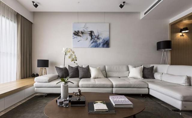 成都高新区现代简约风样板房 清风徐来简洁舒适