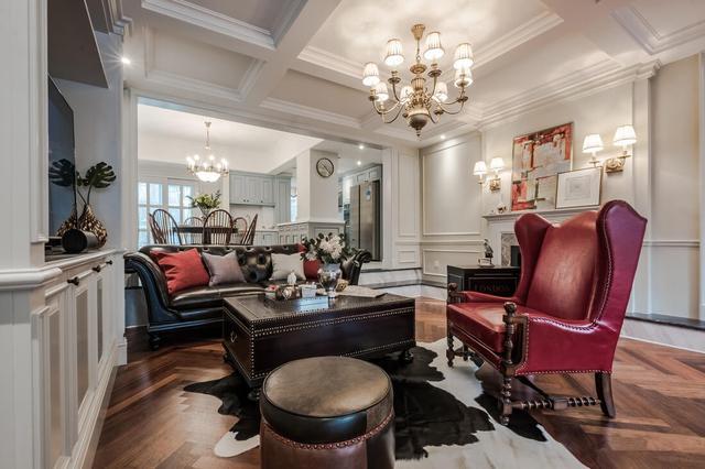 太原137㎡新房装修, 美式两居室, 客厅和卧室美翻了!