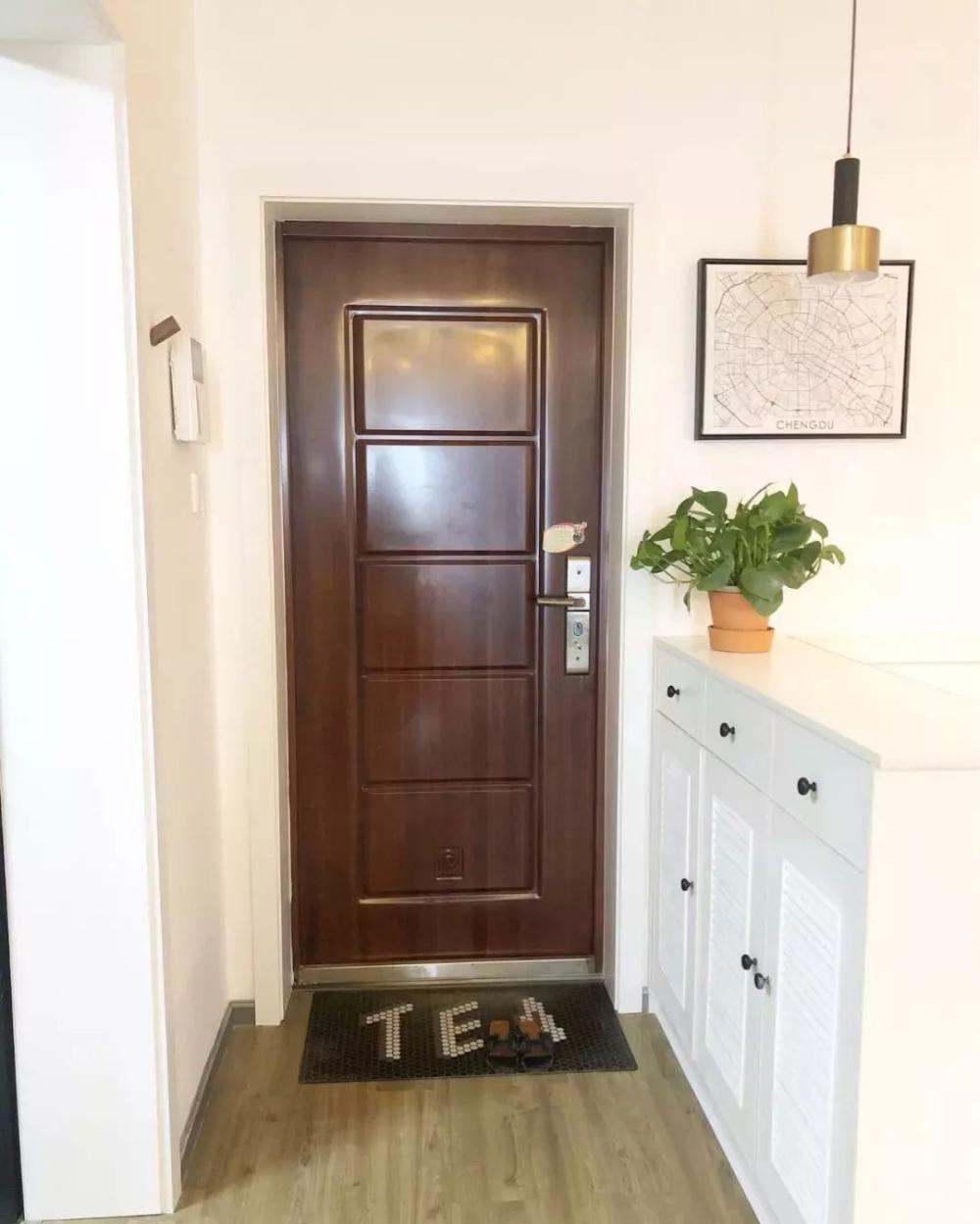 用鞋柜当隔断, 实用又美观! 何不试一试?