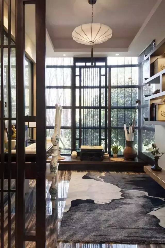 一开始老公不想装中式, 我坚持, 装好后他承认服了!