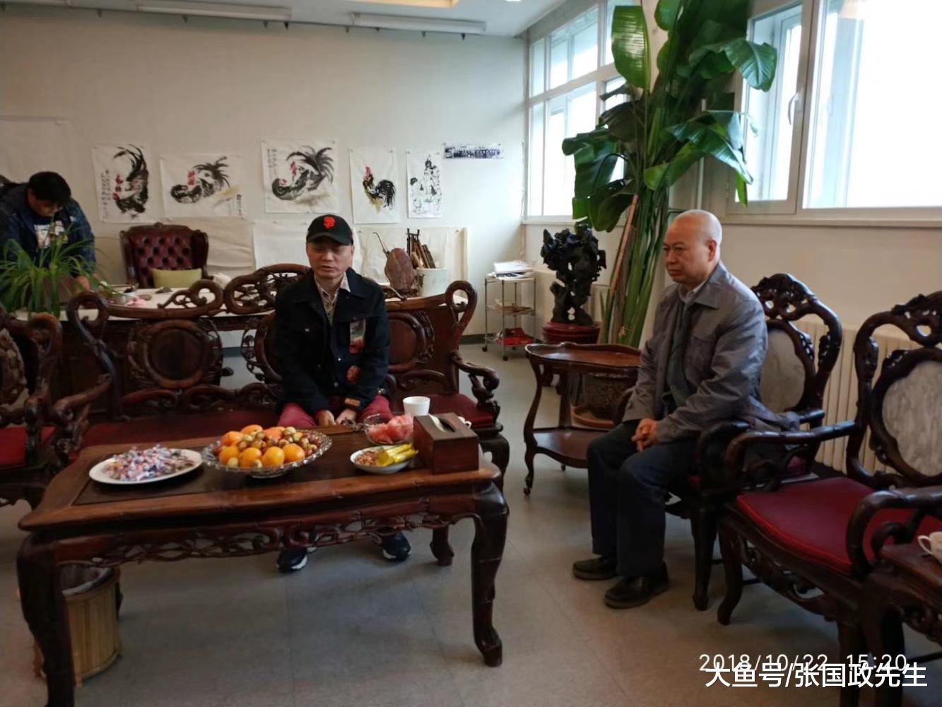 崔永元在京接受《时代人物》杂志社社长马川独家专访