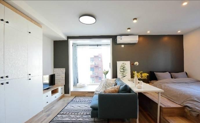 拥有这样一套50平米简单舒心的小蜗居, 足矣!